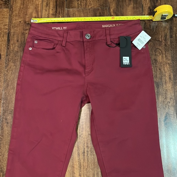 DL1961 Margaux 28” Instasculpt Skinny Jeans in Ruby Sz 30 NWT - Picture 2 of 8